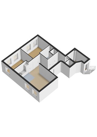 Floorplan - Willem de Zwijgerlaan 207-3, 1056 JP Amsterdam